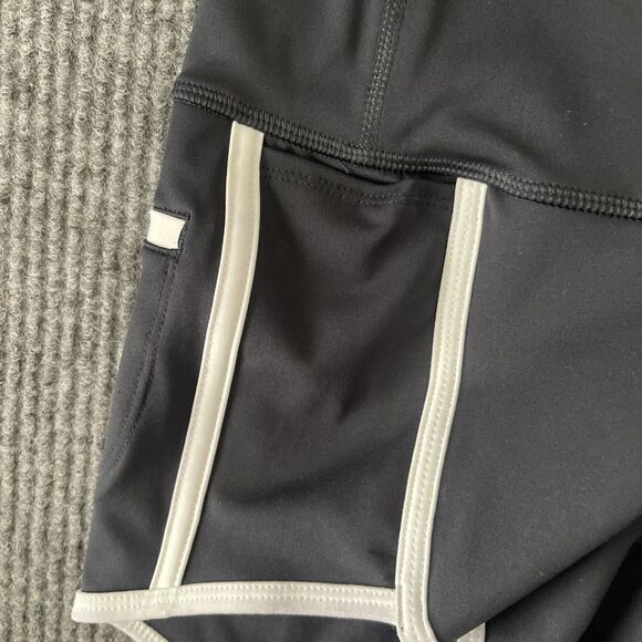 Free People FP Movement Small Shorts Island Time High Rise Black Stretch NEW - Picture 7 of 13